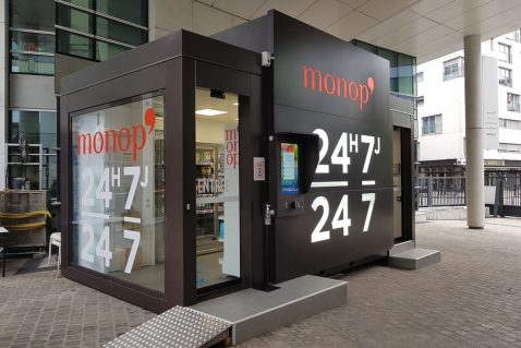 Monoprix dévoile son premier magasin automatisé : Black Box