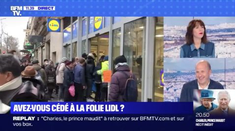 La folie Lidl ! / BFM TV