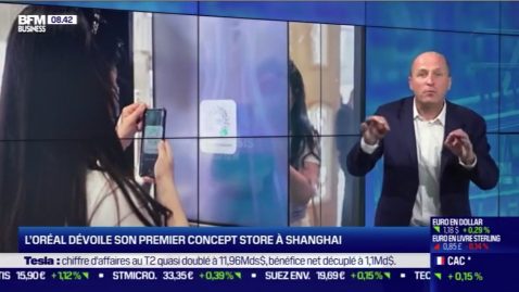 L’Oréal inaugure son premier concept store à Shanghai
