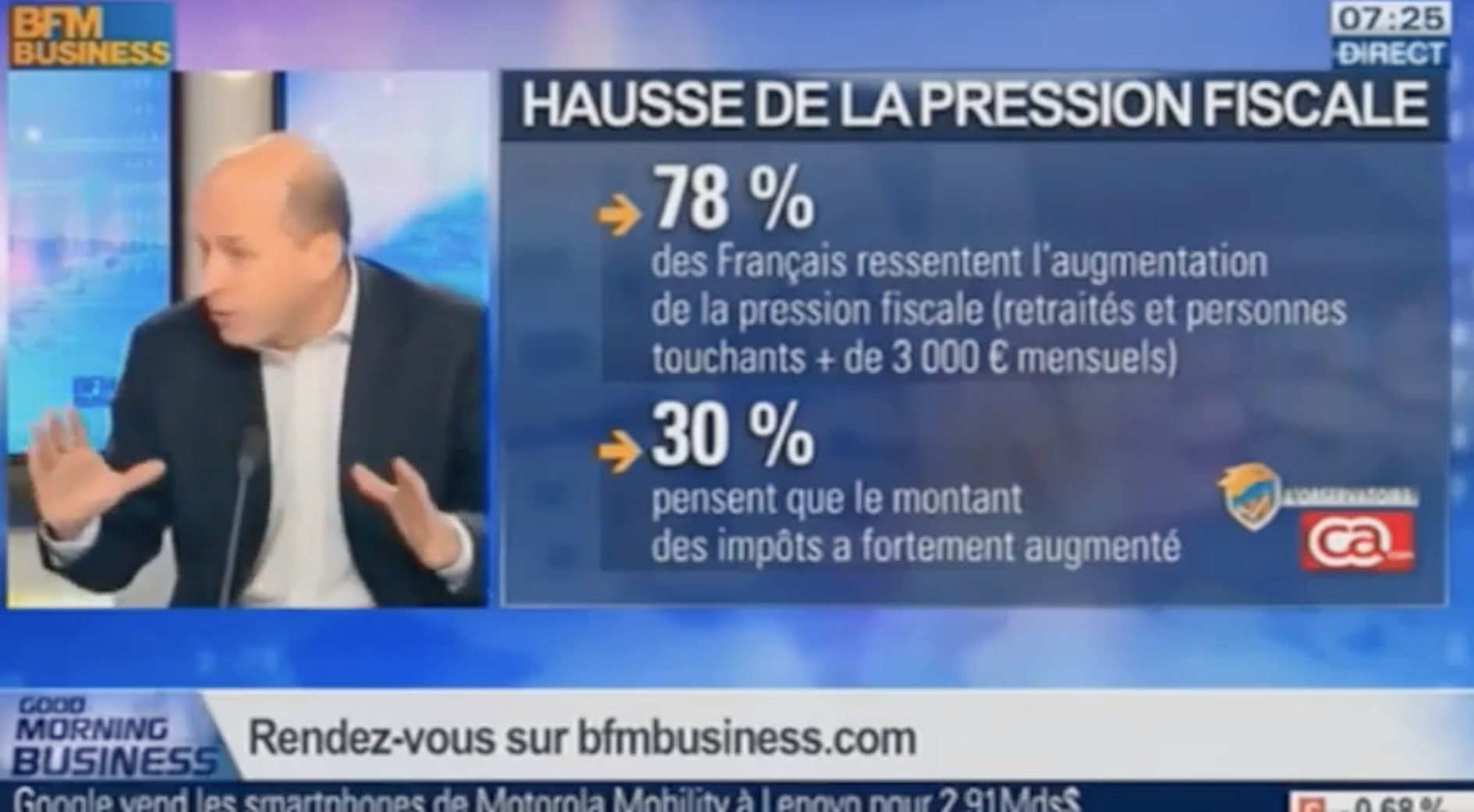 L’angoisse fiscale / BFM Business