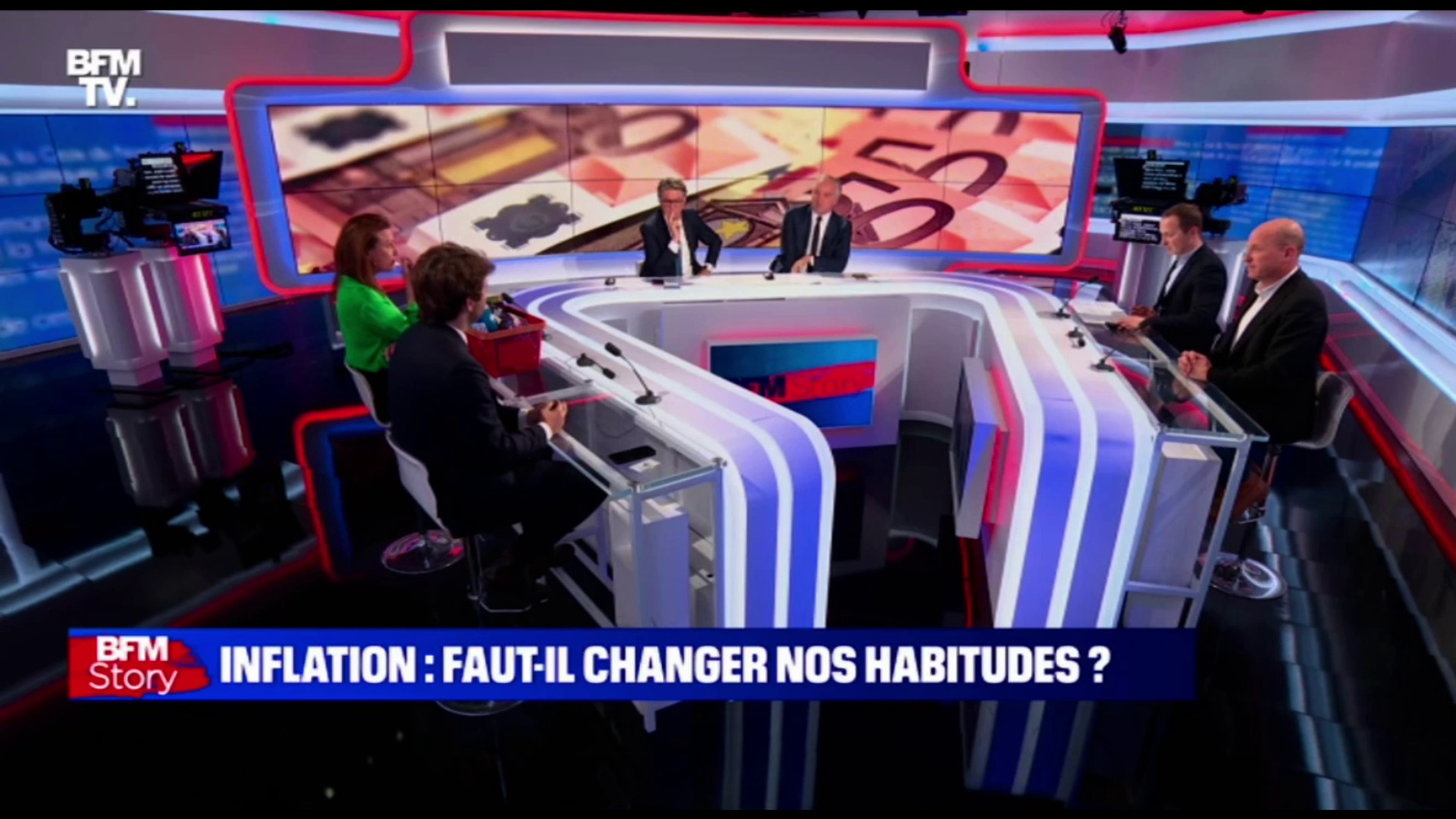 Les français face à l’inflation, le Black Friday et Noël / BFM TV